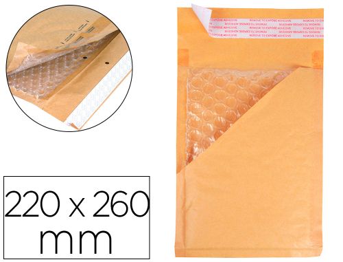 Envelope borbulhas q-connect 220x260mm , Q-connect , 26014 , 5705831150140